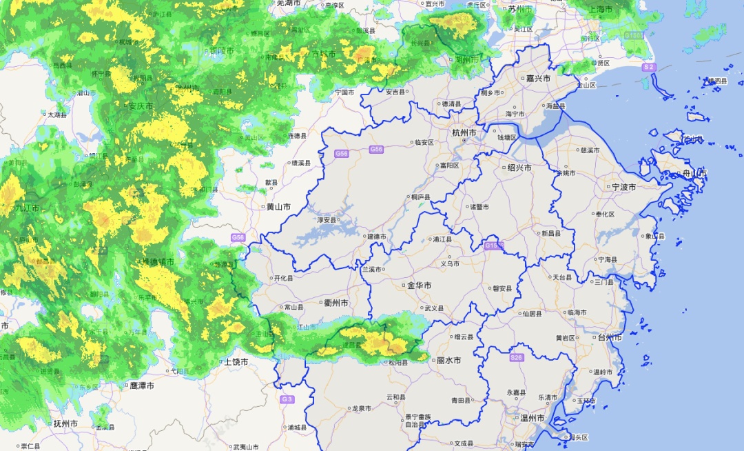 大雨、暴雨、大暴雨！马上杀到杭州！持续10天...