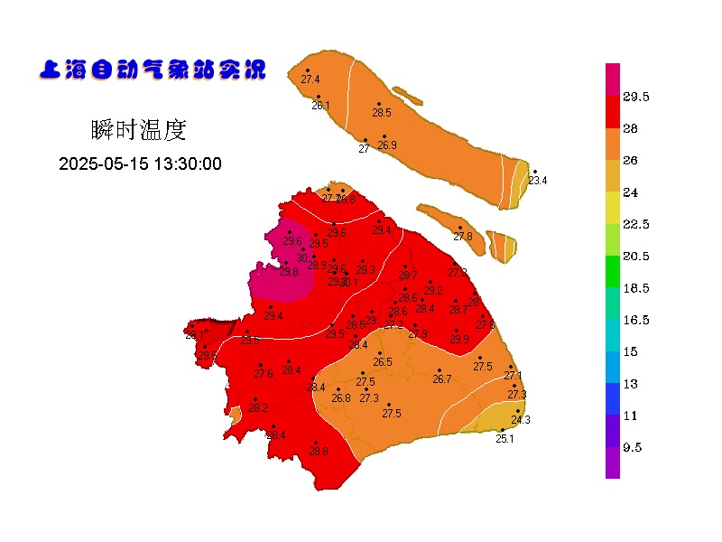“齁湿”体感上线，上海提前入梅了吗？今夜到明天局部中到大雨，周六最高气温可达33℃
