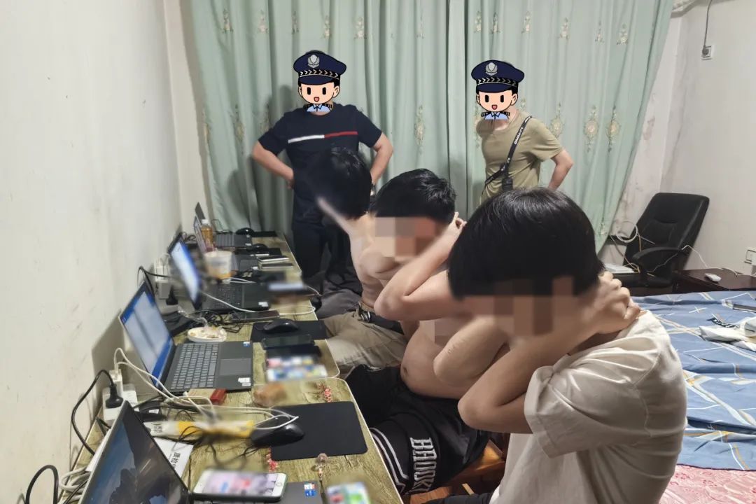 24人被抓!江西赣州捣毁4个裸聊窝点 24人被抓!江西赣州捣毁4个裸聊窝点