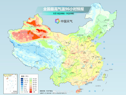 北方高温再起 陕西河南部分地区冲击40°C