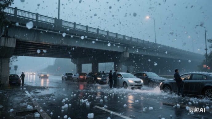 如遭冰雹突袭,车辆理赔与避险的攻略收好→ 如遭冰雹突袭,车辆理赔与避险的攻略收好→