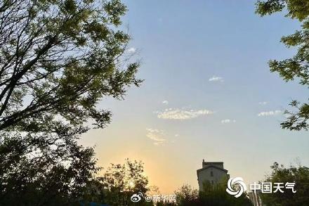 北京今天有雷雨大风冰雹