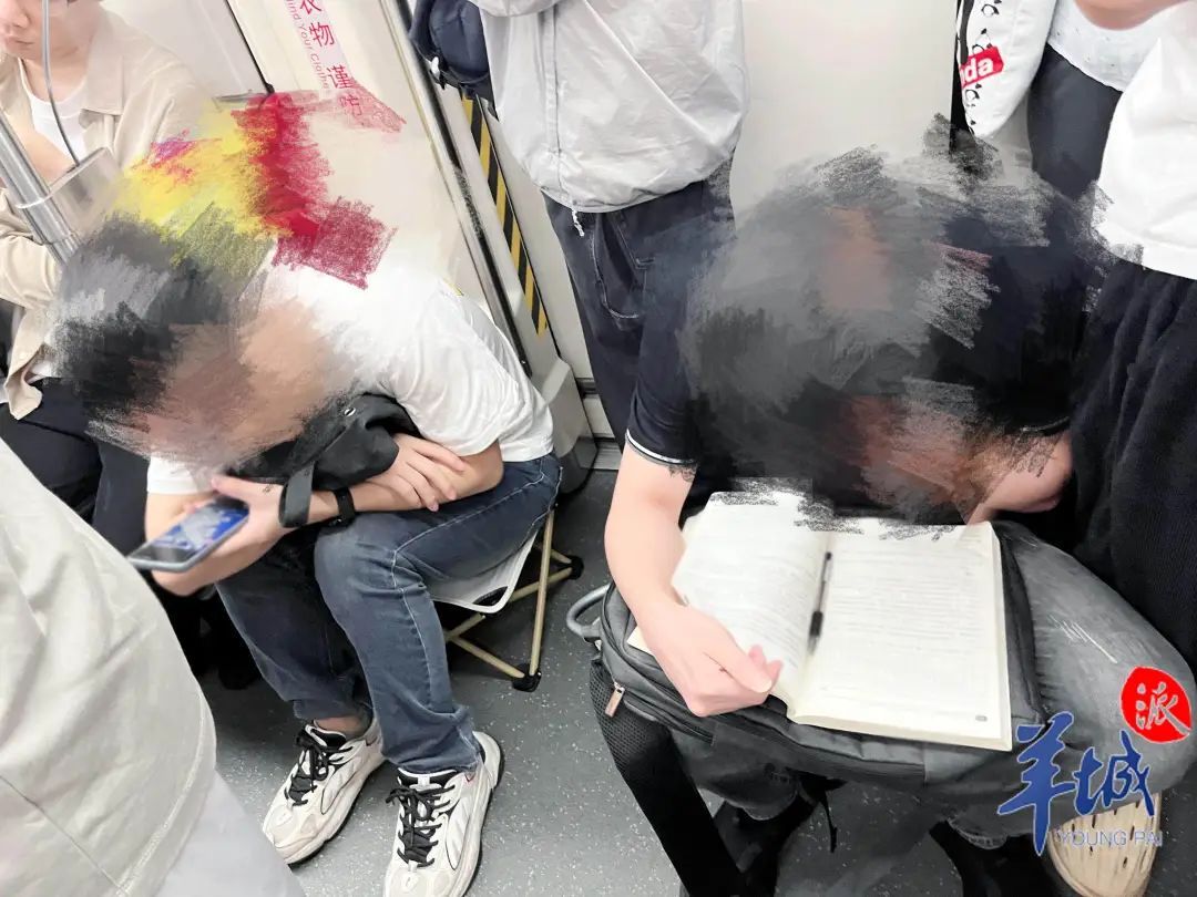 广州地铁频现“板凳族”，街坊怎么看？记者走访→
