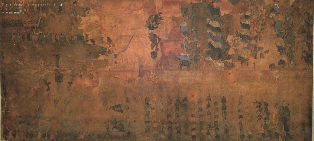 马王堆汉墓文物T形帛画首次发现多处改绘痕迹