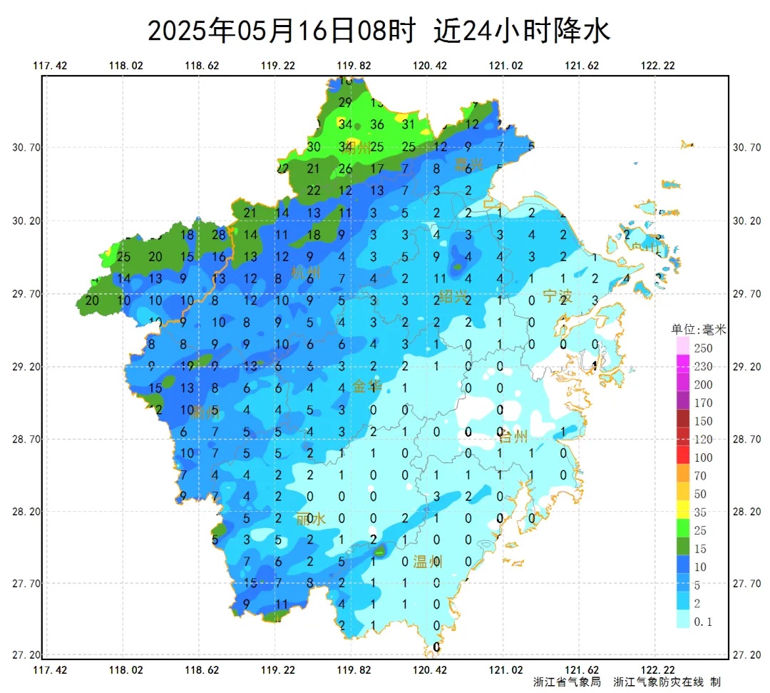 阵雨雷雨打底,局地甚至有大暴雨!浙江这些地区要注意 阵雨雷雨打底,局地甚至有大暴雨!浙江这些地区要注意