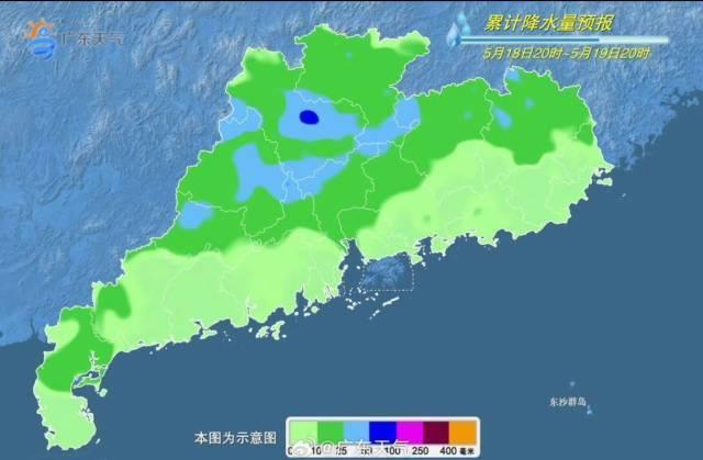 南方多轮降水接踵而至，广东雷雨开启“霸屏”模式