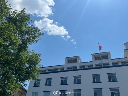 北京大风吹来了蓝天白云漫画天