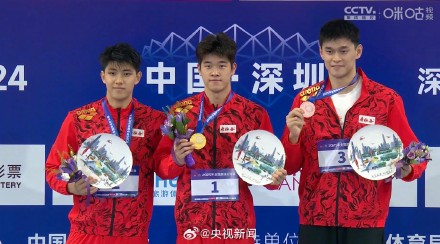 潘展乐10岁时的誓言成真了