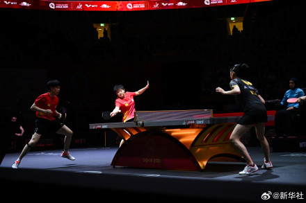 王楚钦孙颖莎3比0梁吉善王艾米