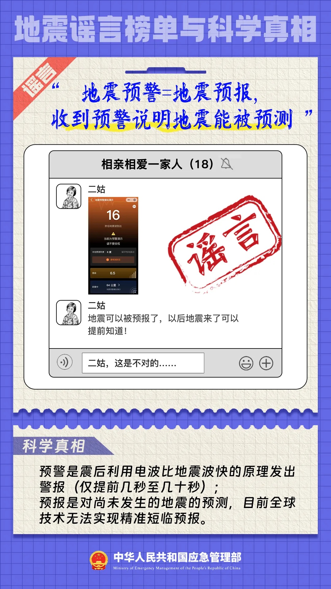 这些地震谣言,千万不要再信了! 这些地震谣言,千万不要再信了!
