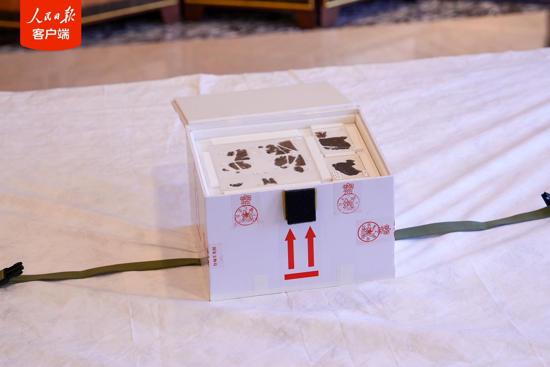 子弹库帛书二、三卷将于7月首次面向公众展出 子弹库帛书二、三卷将于7月首次面向公众展出