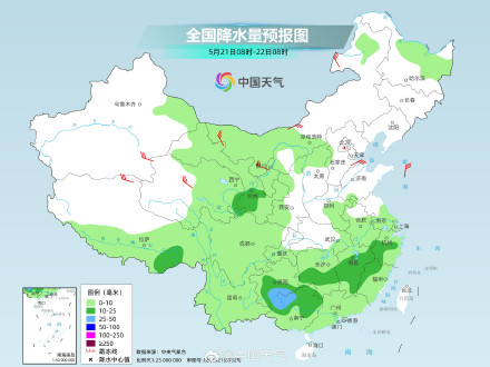 南方多雨模式不下线 今明天江南华南局地有暴雨或大暴雨