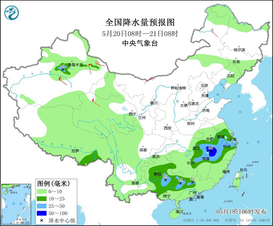 北方首场高温将进入鼎盛阶段，江南华南多地需警惕降雨叠加致灾