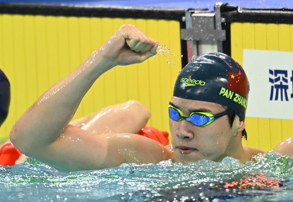 全国游泳冠军赛：潘展乐夺冠 李冰洁刷新亚洲纪录