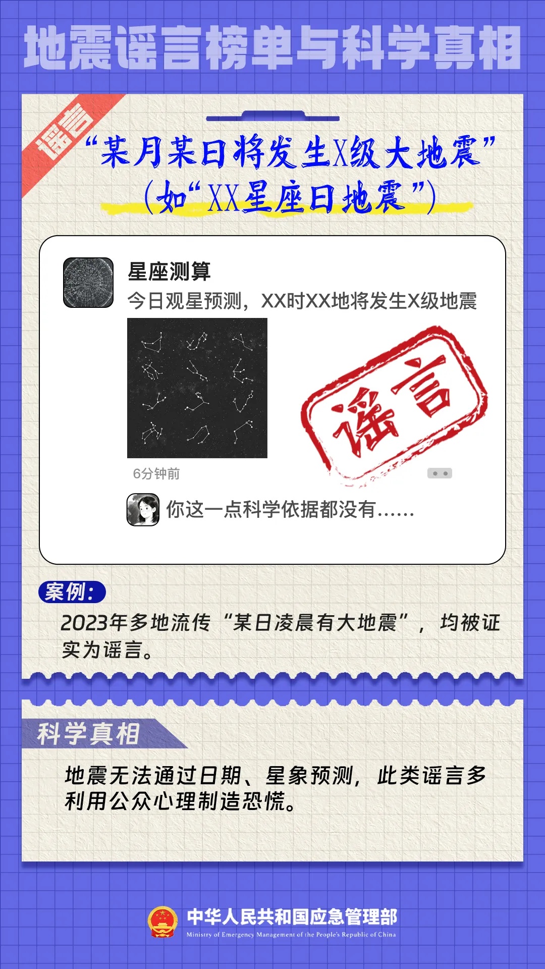 这些地震谣言,千万不要再信了! 这些地震谣言,千万不要再信了!