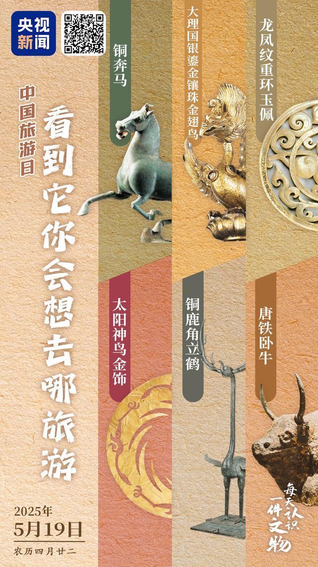 今天是中国旅游日,哪件文物让你想起一座城 今天是中国旅游日,哪件文物让你想起一座城