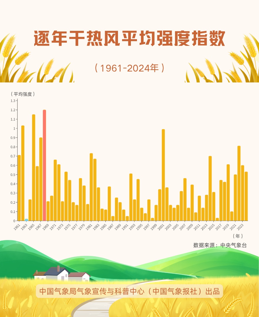 数据新闻丨解码“隐形杀手”干热风