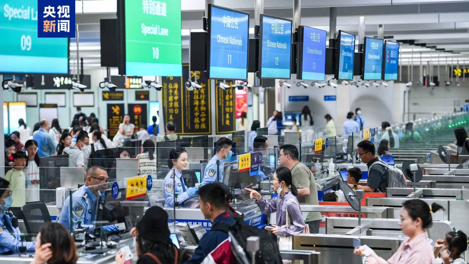 深圳辖区口岸2025年查验出入境人数突破1亿人次