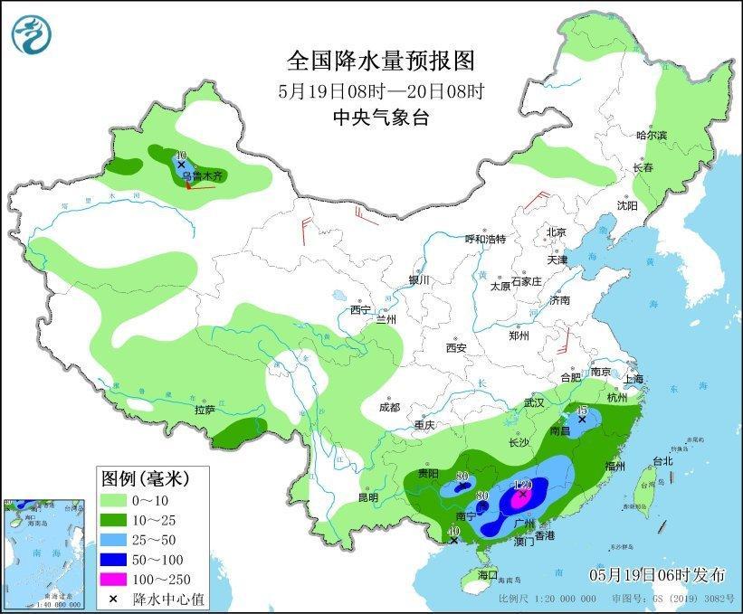 江南华南部分地区有较强降水 黄淮等地高温天气发展 江南华南部分地区有较强降水 黄淮等地高温天气发展