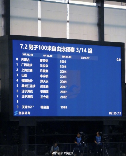 孙杨100米自由泳退赛