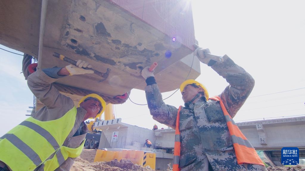 沈山铁路升级改造施工取得重大进展