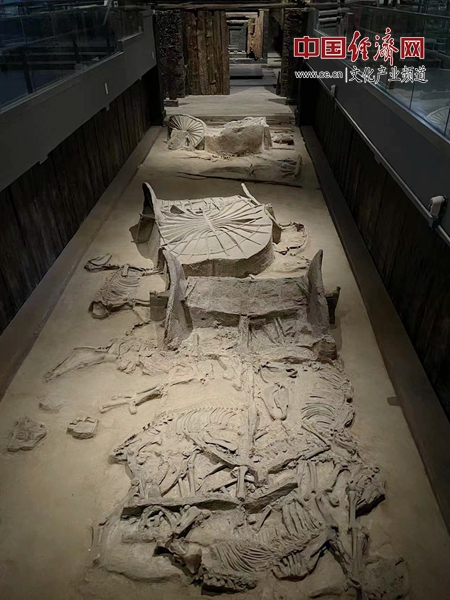 北京大葆台遗址博物馆新馆开馆 “黄肠题凑”重磅亮相