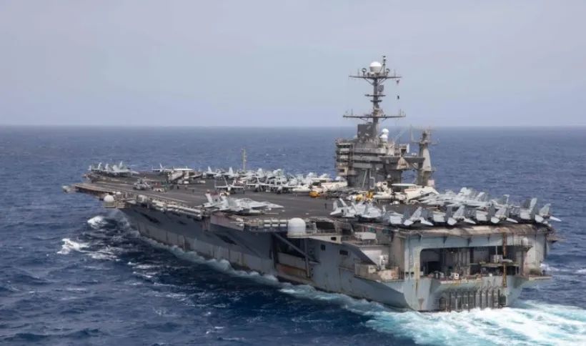 连损三架军机，美航母走了