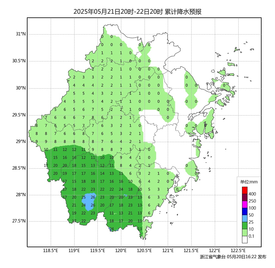 浙江多地发布预警！大雨、暴雨，还有一波更猛的…
