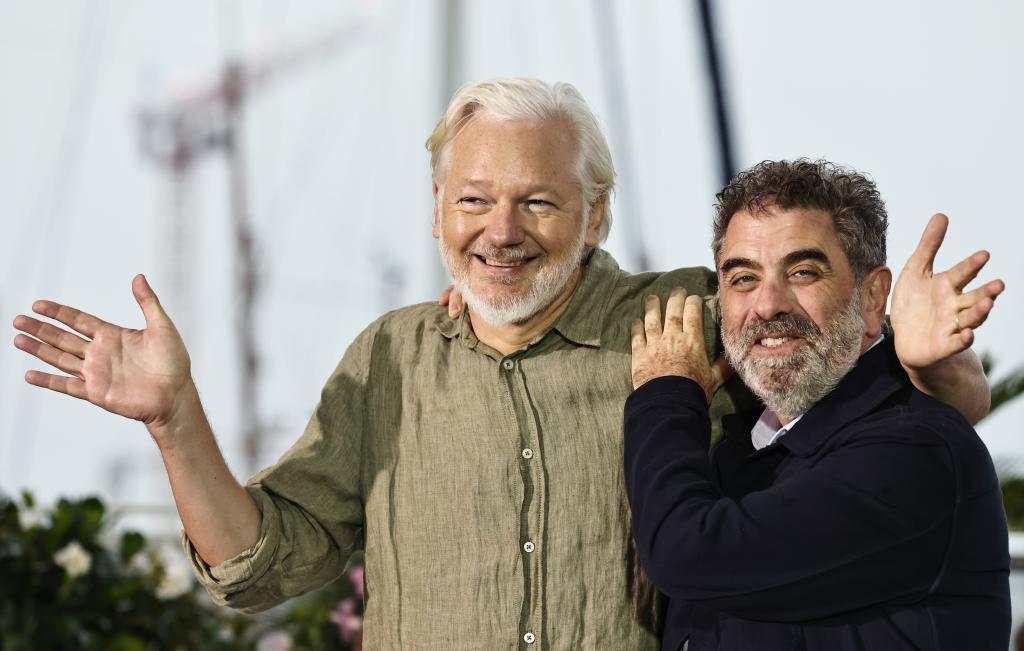 戛纳电影节：阿桑奇携传记影片现身戛纳