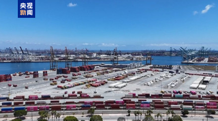 洛杉矶港入境货运量大幅下降30%