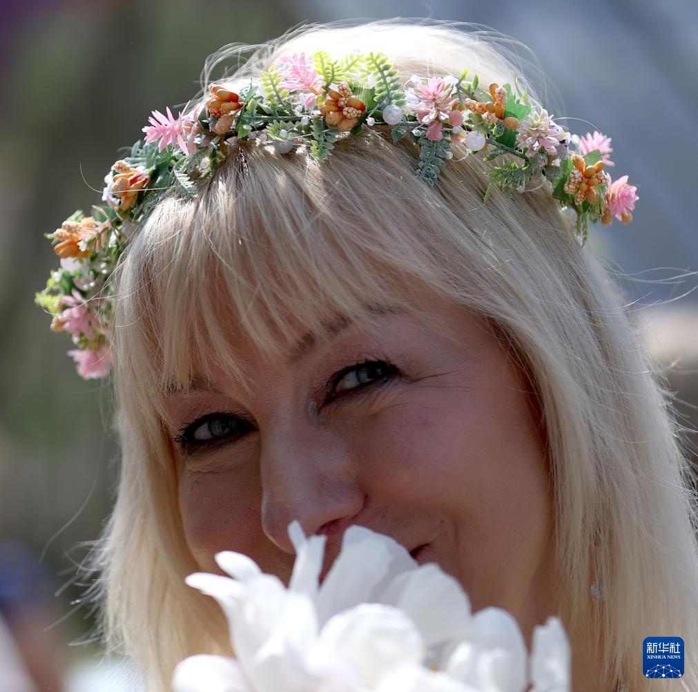 伦敦：切尔西花展正式对公众开放