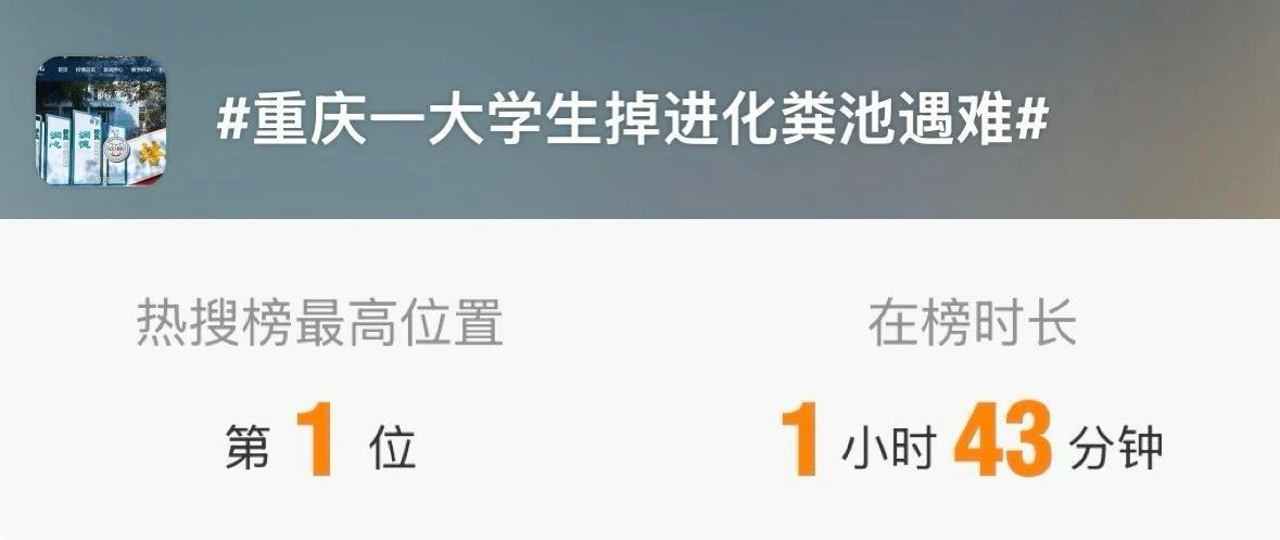 大学生身亡！近期两起坠池事故，这个“陷阱”要警惕