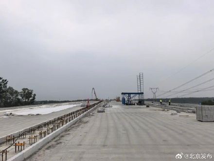 潮白河大桥主体完工，通怀路年内全线贯通