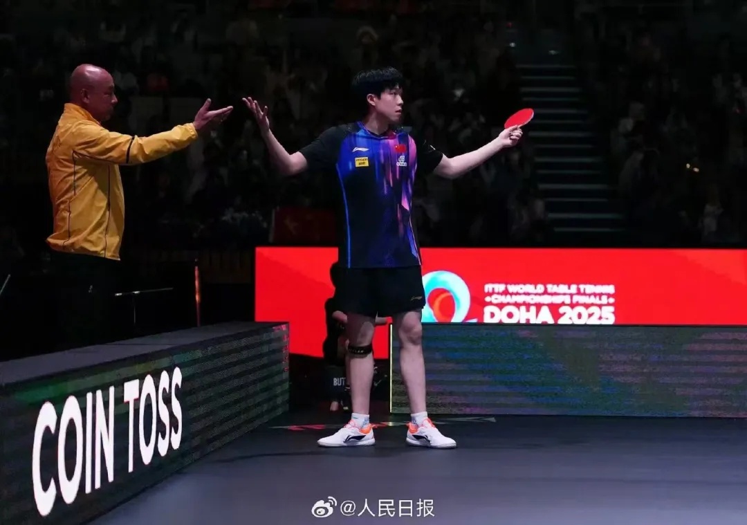 多哈世乒赛球拍封装袋已改!王楚钦回应→ 多哈世乒赛球拍封装袋已改!王楚钦回应→
