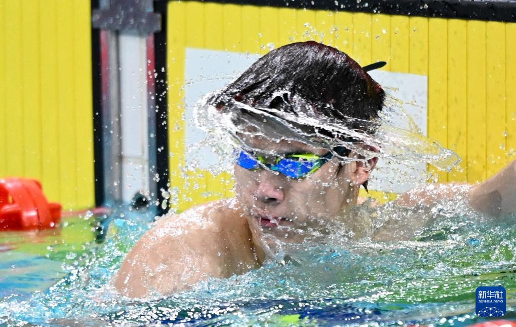 全国游泳冠军赛:潘展乐获男子100米自由泳冠军 全国游泳冠军赛:潘展乐获男子100米自由泳冠军