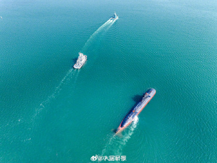 转存大图！潜艇训练硬核大片