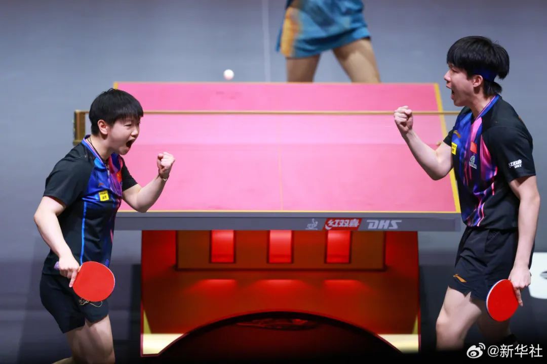 “莎头组合”,锁定奖牌! “莎头组合”,锁定奖牌!