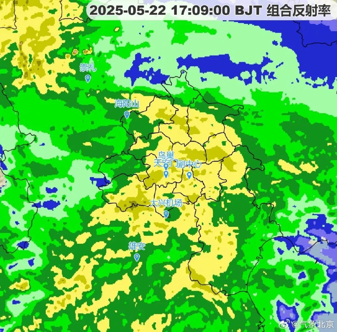 降雨+北风+降温！北京今日晚高峰已达严重拥堵！