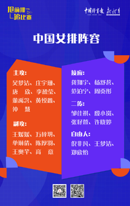 抢前排追比赛 中国女排新奥运周期首秀