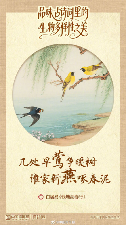 品味古诗词里的生物多样性之美