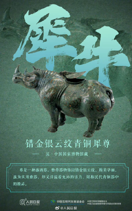 转存收藏！文物里也有动物世界