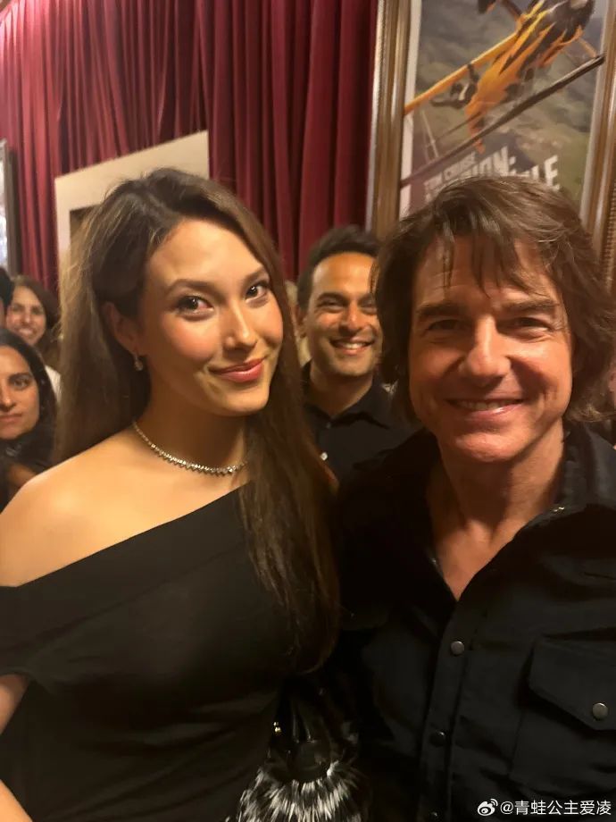 谷爱凌现身《碟中谍8》首映式,晒与阿汤哥亲密合影 谷爱凌现身《碟中谍8》首映式,晒与阿汤哥亲密合影