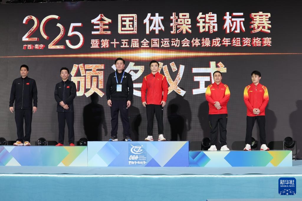 全国体操锦标赛:刘洋夺得男子吊环冠军 全国体操锦标赛:刘洋夺得男子吊环冠军