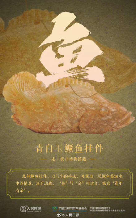 转存收藏！文物里也有动物世界