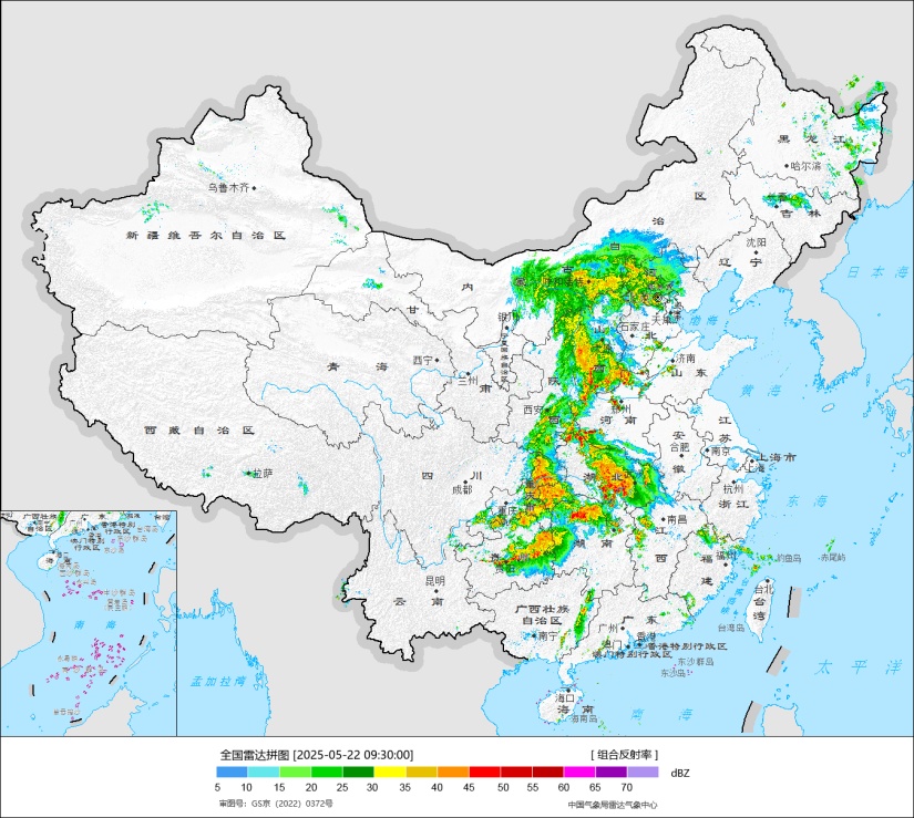 暴雨黄色预警！今日江汉江南华南进入此轮降水最强时段