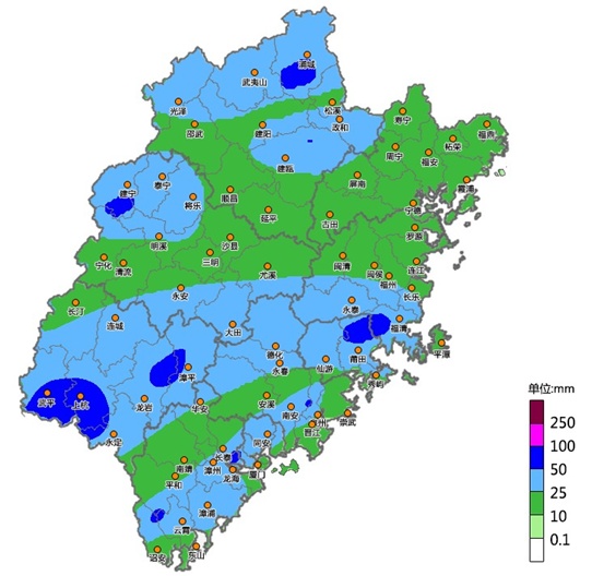 未来十天!福建多降水!福州气温即将下跌,下周或有大到暴雨! 未来十天!福建多降水!福州气温即将下跌,下周或有大到暴雨!