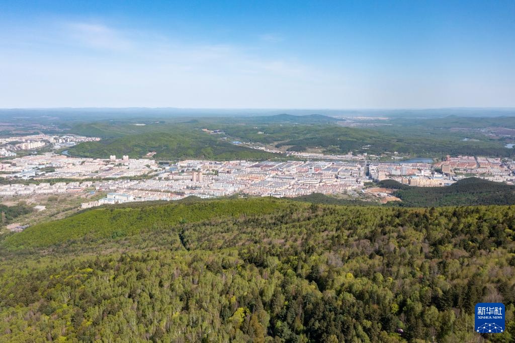 天空之眼瞰祖国丨“林都”伊春的初夏