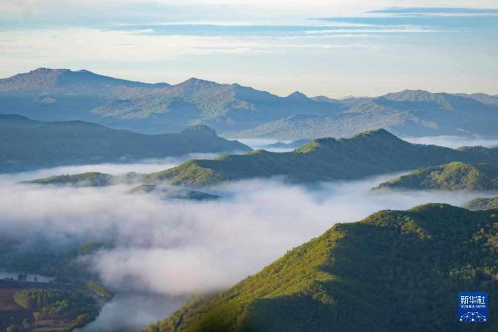 天空之眼瞰祖国丨“林都”伊春的初夏
