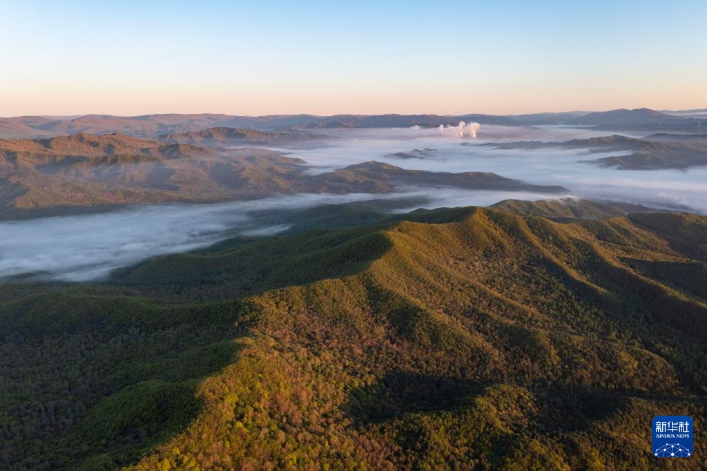 天空之眼瞰祖国丨“林都”伊春的初夏