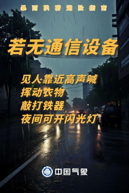转发收藏！暴雨洪涝避险指南